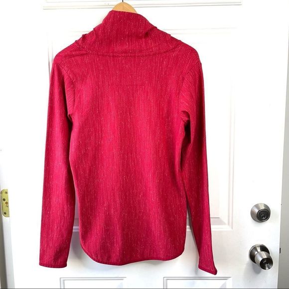 Women’s Antigua Blackhawks Equalizer Cowl Neck Red Pullover Sweatshirt Sz M - Picture 4 of 12